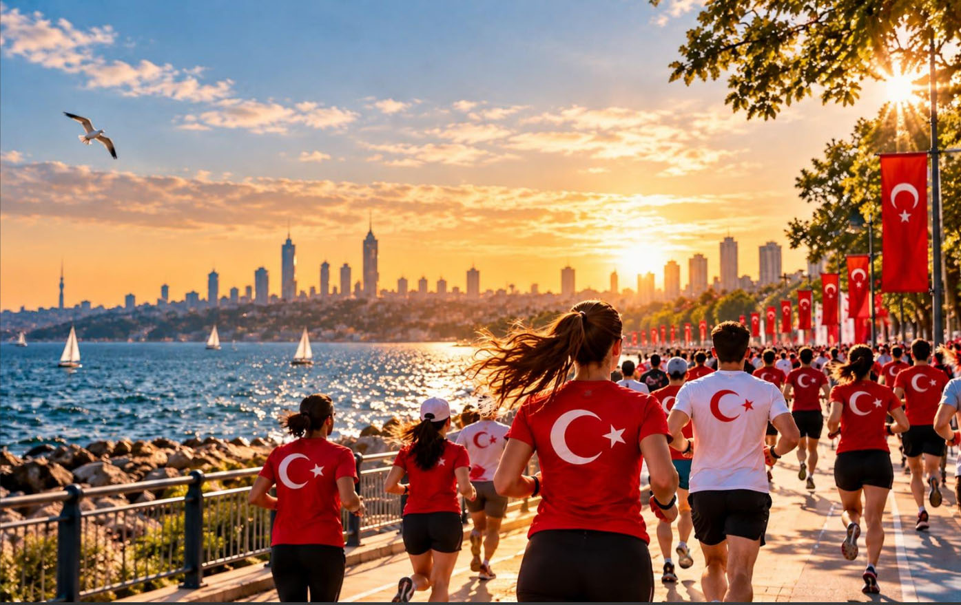 10K Cumhuriyet Koşusu Caddebostan’da